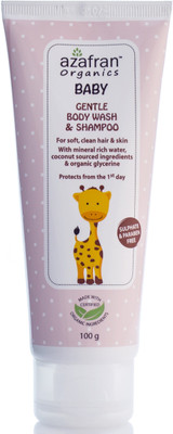 

Azafran Baby Gentle Body Wash& Shampoo(100 ml)