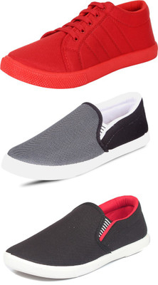 

Navchetan Sneakers For Men(Multicolor, Red