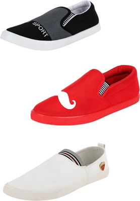 

Wwodcell Loafers For Men(Multicolor, Black