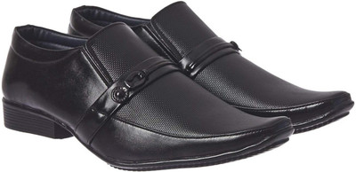 

Platly Stylish Moccasin Designer Casuals For Men(Black
