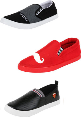 

Wwodcell Loafers For Men(Multicolor, Black