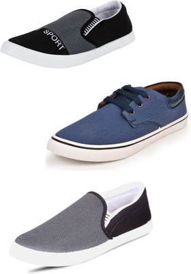 

Trenqs Loafers For Men(Multicolor, Black