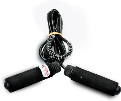 

HENCO DELUX Ball Bearing Skipping Rope(Black, Pack of 1)