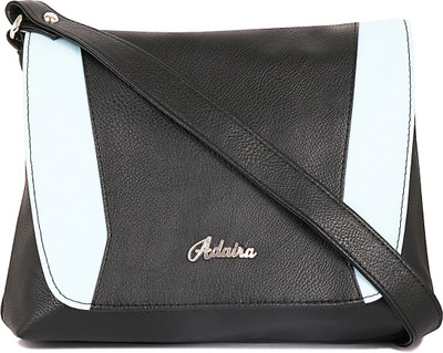 

ADAIRA Girls Casual Black, Blue PU Sling Bag