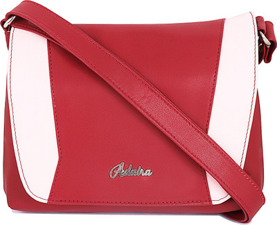 

ADAIRA Girls Casual Maroon, Pink PU Sling Bag