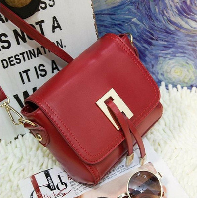 

LACIRA Women Casual Red PU Sling Bag