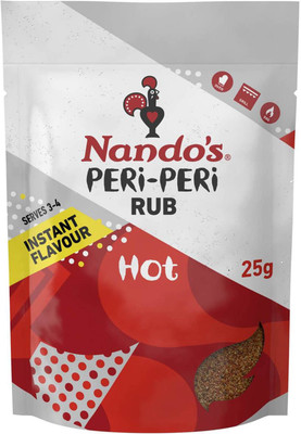 

Nando's Peri-Peri Rub, Hot - 25g(25 g)
