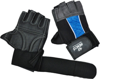

HENCO FLORA Gym & Fitness Gloves (Free Size, Blue)