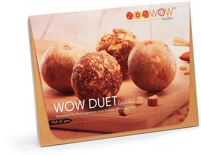 

Wowladdus Duet Laddus - 440 grams - 12 pieces(440 g, Box)