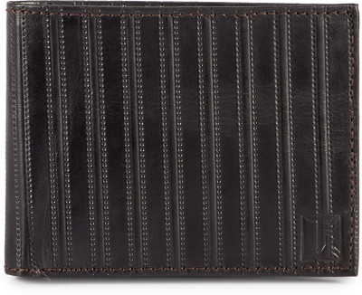 

Toffil Men Black Genuine Leather Wallet(6 Card Slots)