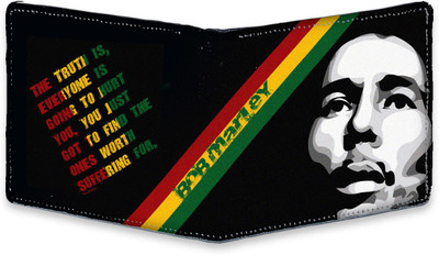 

SL COLLECTIONS Boys Multicolor Canvas, Artificial Leather Wallet(4 Card Slots)