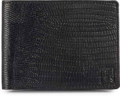 

Toffil Men Black Genuine Leather Wallet(6 Card Slots)
