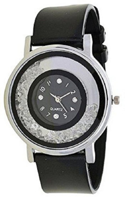 

Rage Enterprise Fancy New Stylish Black GIrls Watch - For Boys & Girls