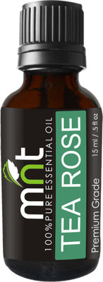 

MNT Tea Rose Essential Oil (15ML) 100% Pure Natural & Therapeutic Grade For Aromatherapy, Skin, Acne & Hair Growth(15 ml)
