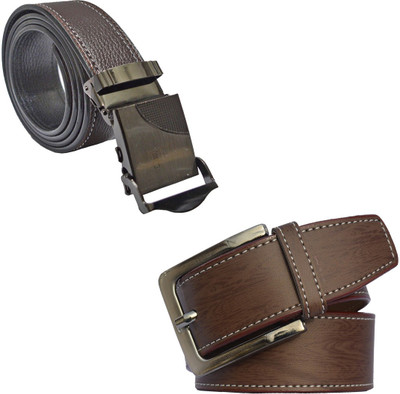 

LOOPA Men Formal Brown Synthetic Belt