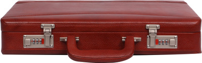 

OBANI Genuine Leather Briefcase Medium Briefcase - For Men(Tan)