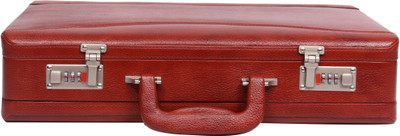 

OBANI Genuine Leather Expandable Briefcase Medium Briefcase - For Men(Tan)