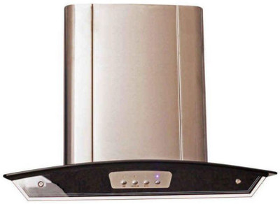 

Hawkweed italy Hw-003 1100 m3/hr 90 cm Glass Chimney Wall Mounted Chimney(Silver 1100)