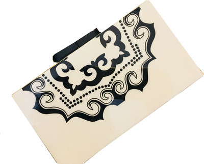 Craftbazaar Party White Clutch