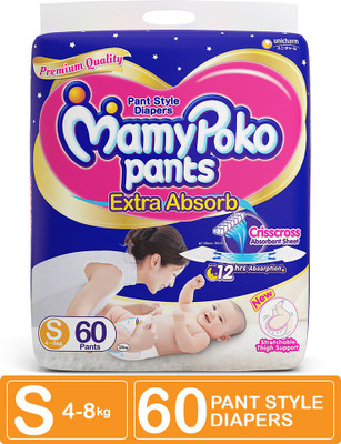 MamyPoko Pants - S(60 Pieces)