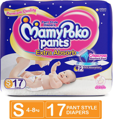 MamyPoko Pants - S(17 Pieces)