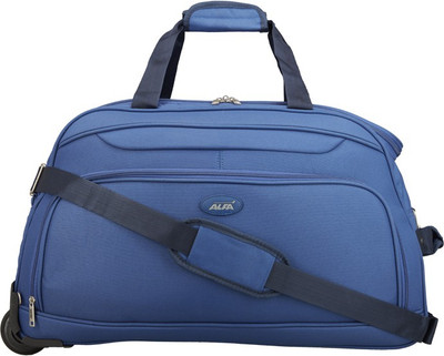 Aristocrat DART DUFFLE TROLLY (H) 65 BLUE Duffel Strolley Bag(Blue)