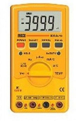 Meco 801 with Calibration Certificate Auto Ranging Digital Multimeter(Yellow 4000 Counts)