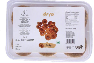 

dryo Premium Dried Figs Figs(350 g, Plastic Bottle)