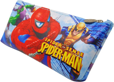 

Parteet pouch pencil pouch Art Polyester Pencil Box(Set of 1, Multicolor)
