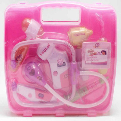 

Prro Battery Operated Doctor's Kit with Light Sound Effects, Multi Color Doctor Set For Kids (Boys & Girls) WX-07
