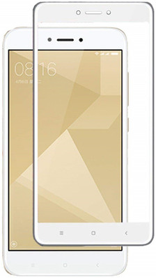 Boxxo Edge To Edge Tempered Glass for Mi Redmi 4(Pack of 1)