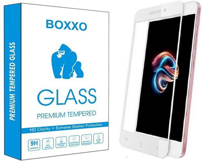 Boxxo Edge To Edge Tempered Glass for Mi Redmi 5A, Mi Redmi Go(Pack of 1)
