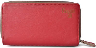 

Baggit Women Red Artificial Leather Wallet(8 Card Slots), Scarlet