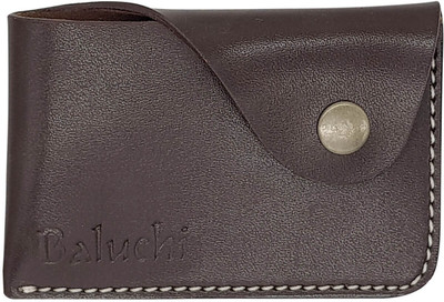 

Baluchi Men Brown Artificial Leather Card Holder(1 Card Slot)