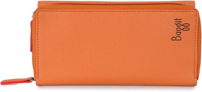 

Baggit Women Orange Artificial Leather Wallet(8 Card Slots)