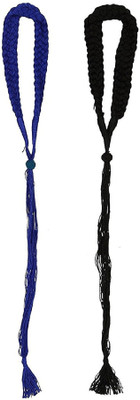 

GOELX Necklace Doris Ropes Braided Cord Colorful 3-Strand Choker Dories Combo for necklace making/designing/jewellery designing. Pack of 2 - Style 8