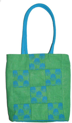 

Empower Trust Ladies Handbag Patch Print Multipurpose Bag(Green, Blue, 16 L)