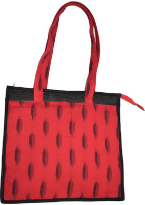 

Empower Trust Ladies Handbag Kalamkari Style-1 Multipurpose Bag(Red, Black, 15 L)