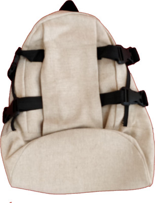 

Empower Trust Travel Bag Oxford Backpack(Beige, Black, 30 L)