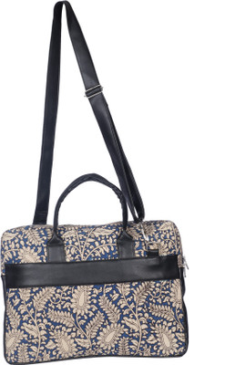 

Empower Trust Laptop bag Kalamkari n Rexine Daypack(Blue, Beige, 12 L)