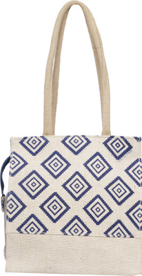 

Empower Trust Lunch Bag printed Oxford Jute Style-2 Lunch Bag(Blue, 10 L)