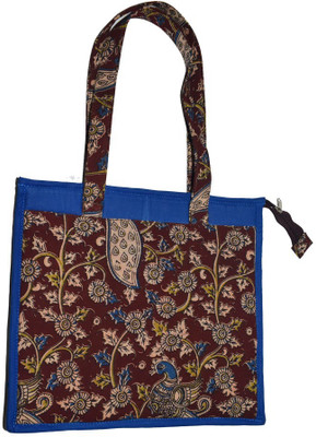 

Empower Trust Ladies Handbag Kalamkari Style-1 Multipurpose Bag(Maroon, 15 L)
