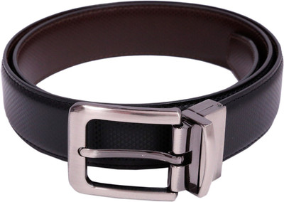 

CALVADOSS Men Formal, Evening, Casual Black, Brown Artificial Leather Reversible Belt, Black & brown_4