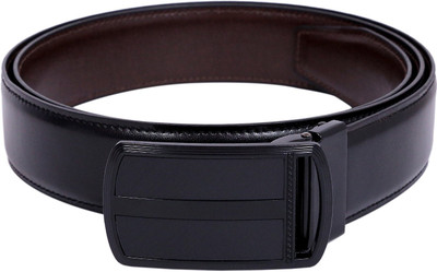 

CALVADOSS Men Party, Evening, Casual Black, Brown Artificial Leather Reversible Belt, Black & brown_1