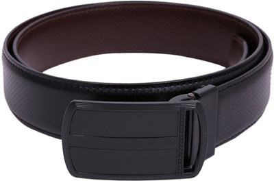 

CALVADOSS Men Party, Evening, Casual Black, Brown Artificial Leather Reversible Belt, Black & brown_4