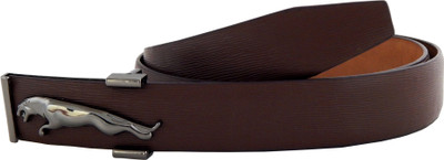 

ELS Men Formal, Casual Brown Artificial Leather Belt