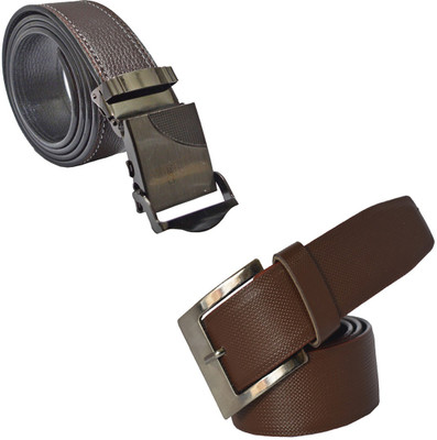 

LOOPA Men Formal Brown Synthetic Belt