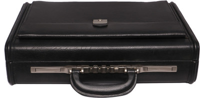 

OBANI Genuine Leather Secret Briefcase Medium Briefcase - For Men(Black)