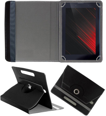 Fastway Book Cover for iBall Slide Enzo V8 7 inch(Black, Cases with Holder)