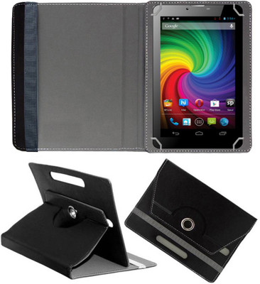 Fastway Book Cover for Micromax Funbook Mini P410i Tablet(Black, Cases with Holder)
